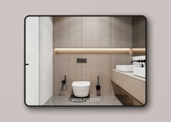 Minimalist-bathroom-7---3D-Scene-3D-Model