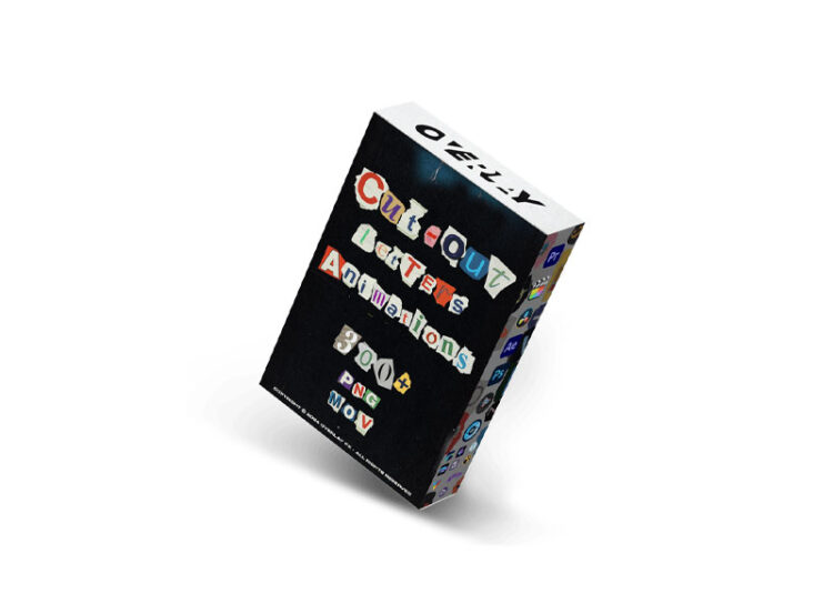 Overlay FX - Cut-Out Letters Animations Pack 1 Overlay FX - Cut-Out Letters Animations Pack