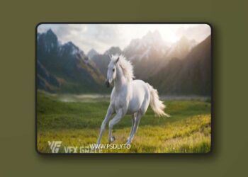 VFX Grace - White Horse Animation