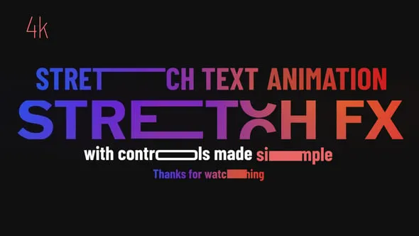 Videohive - Stretch Text Animation - 57647723 1 Videohive - Stretch Text Animation - 57647723