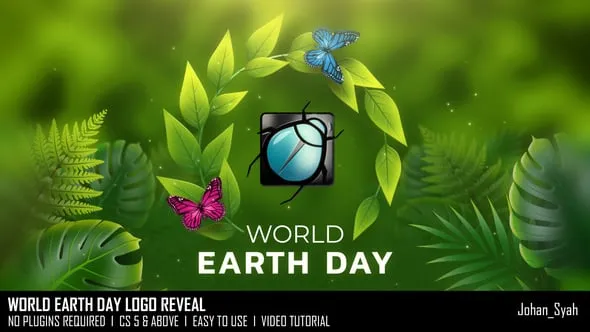 Videohive - World Earth Day Logo Reveal - 57758732 1 Videohive - World Earth Day Logo Reveal - 57758732