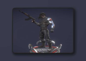 Winter Soldier Figure – 3D Print Model