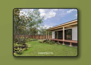 3ds Max House Exterior Scene 02 3D Model