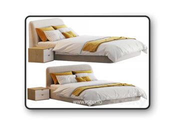 3dsky Pro - Bed Dalti 180 from divan.ru