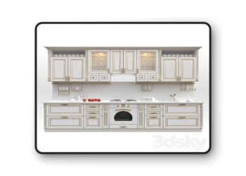 3dsky Pro - Kitchen Elana 3D Model