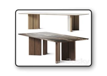 3dsky Pro - Laskasas Ponza Dining Tables