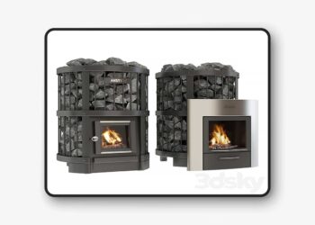 3dsky Pro - Sauna stove Harvia Legend
