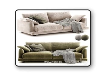 3dsky Pro - Sofa Gala 3D Model