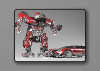 3dsky Pro - Transformer 3D Model