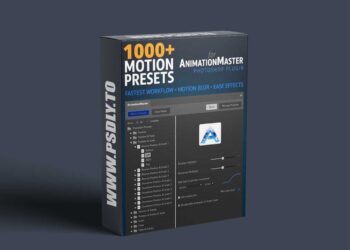 AnimationMaster Plugin for Photoshop + 1000 Premium Motion Presets