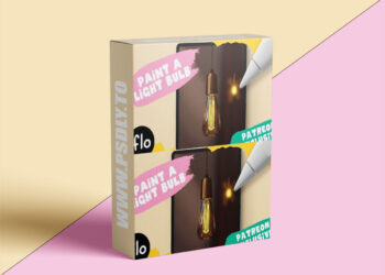 Art With Flo - Realistic Light Bulb Painting