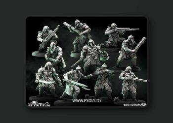 Bane Gunners x 10 – 3D Print Model