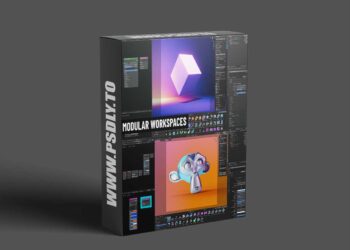Blender Market - Modular Workspaces 1.9 Library + Blend 4.4