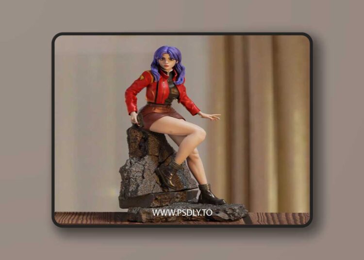 BrunoArt3D – Misato Katsuragi – 3D Print Model 1 BrunoArt3D – Misato Katsuragi – 3D Print Model