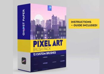 Brushgalaxy - Pixel Art Brush Pack For Procreate