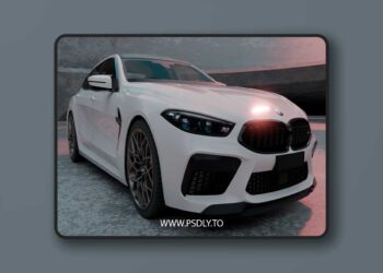 CGTrader - BMW M8 Competition Cabrio 2020