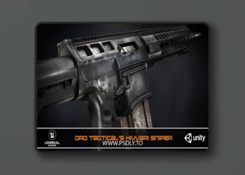 CGTrader - DRD Tactical Kivvari Sniper