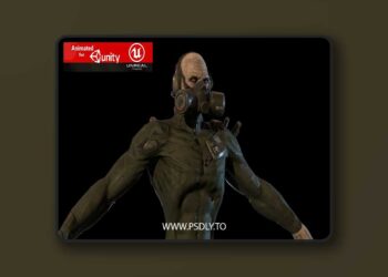 CGTrader - Mutant1 zombie 3D Model