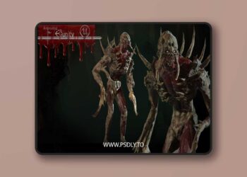 CGTrader - Mutant6 demon 3D Model