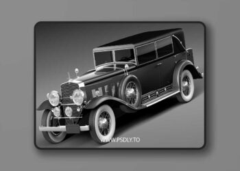 Cadillac V16 Sixteen 1930 Fleetwood Imperial 3D Model