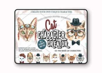Cat Character Creator Watercolor 1619267