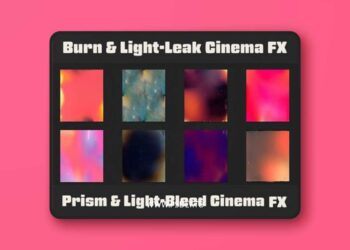 Cinema FX Textures Pack - 36 Overlays for Photoshop