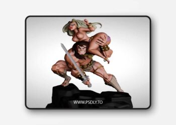 Conan – The Savior – 3D Print 3D Model