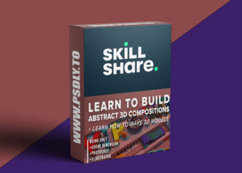 Create models in Photoshop + Build a scene in Adobe Dimension 3.0