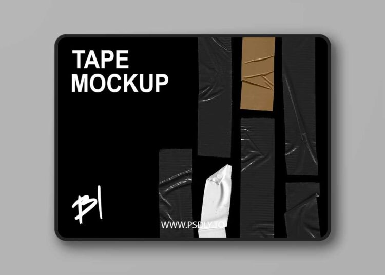 CreativeMarket - Tape Adhesive Mockup - 4574141 1 CreativeMarket - Tape Adhesive Mockup - 4574141