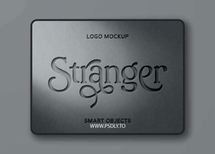 Cut-Out Paper Logo PSD Mockup Template 1 Cut-Out Paper Logo PSD Mockup Template