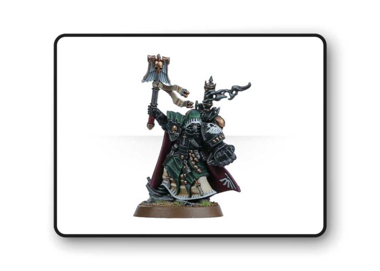 Dark Angels Interrogator Chaplain – 3D Print 1 Dark Angels Interrogator Chaplain – 3D Print