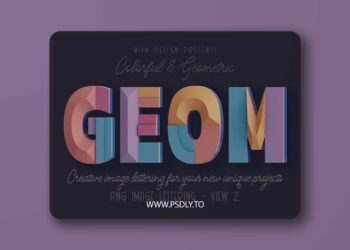 Deeezy - Decorative Geometry - 3D Lettering 17209