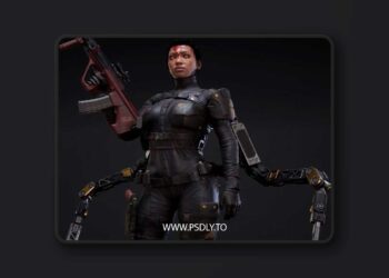 Exoarm Tactical Armor 3D Model