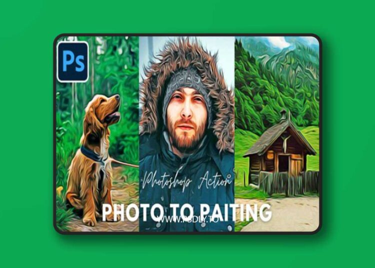 Fantastic Oil Painting Effect - Photoshop Action 1 Fantastic Oil Painting Effect - Photoshop Action