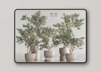 Indoor Plant Set 58 – 3D Model