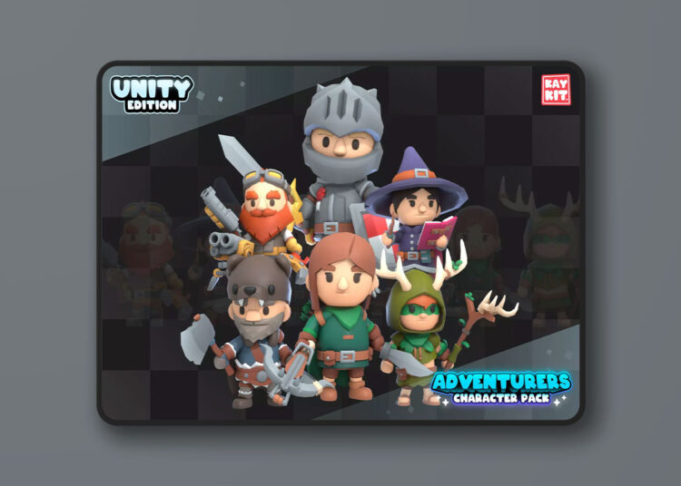 KayKit - Adventurers Character Pack v1.0 for Unreal Engine 1 KayKit - Adventurers Character Pack (for Unity)