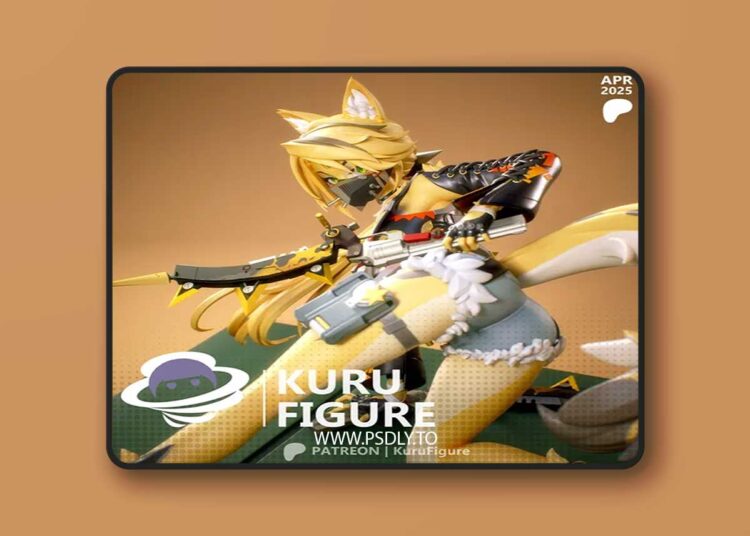 Kuru Figure – Zenless Zone Zero – Pulchra – 3D Print Model STL 1 Kuru Figure – Zenless Zone Zero – Pulchra – 3D Print Model STL