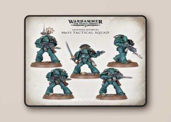Legiones Astartes MKVI Tactical Squad – 3D Print