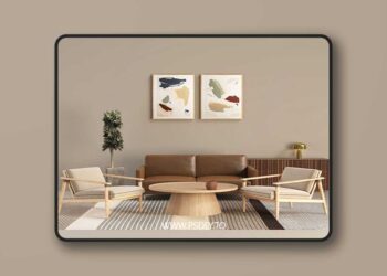 Living room set 14 -3D Scene 3D Model