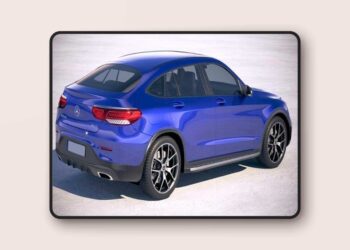Mercedes-Benz GLC Coupe 2020 3D Model