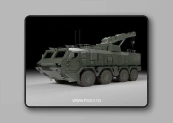 Military ARV Low-poly 3D Model