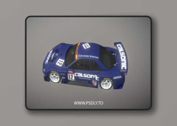 Nissan Skyline GT500 3d Model