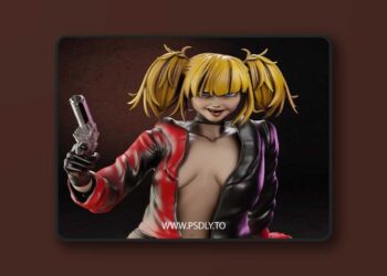 PgGasta – Harley Quinn Isekai – 3D Print Model STL