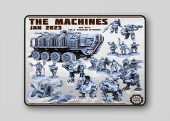 Print Minis – The Machines – 3D Print Model