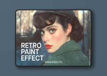 Retro Painting Photo Effect for Photoshop
