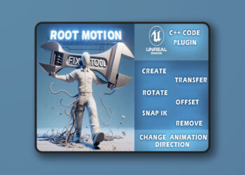 Root Motion Fix Tool | Mocap animations root motion cleaner and fixer