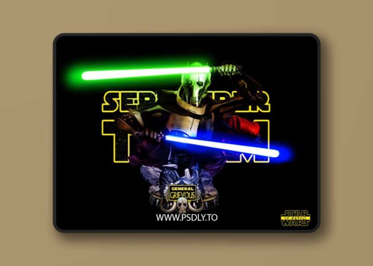 Star Wars – General Grievous Bust – 3D Print Model 1 Star Wars – General Grievous Bust – 3D Print Model