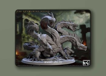 The Devouring Hydra (Veiled Sisterhood) – 3D Print