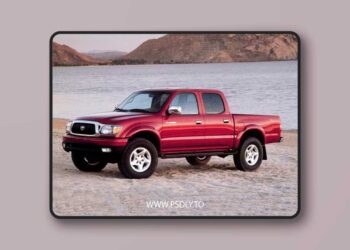 Toyota Tacoma Double Cab Limited 2001 3D Model