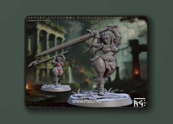 Veiled Sisterhood Busts – 3D Print